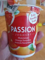 Yoghourt passion orange sanguine