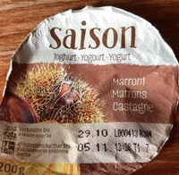 Saison Joghurt - Marroni