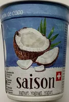 Yogourt Saison Noix de coco