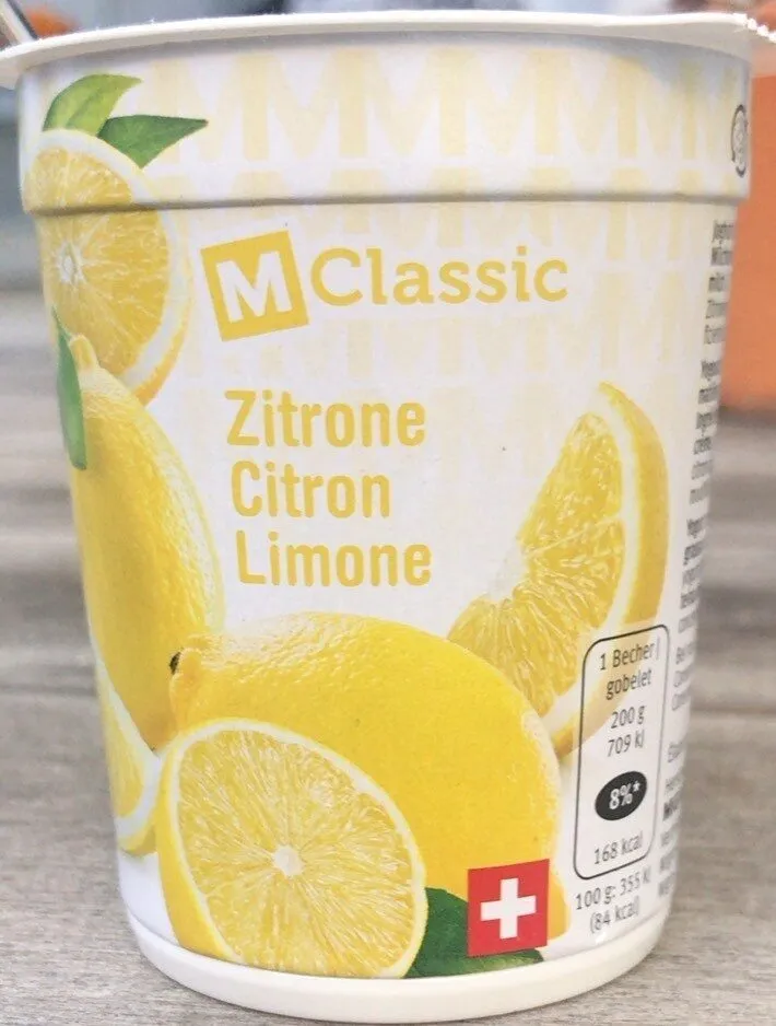 Yaourt citron