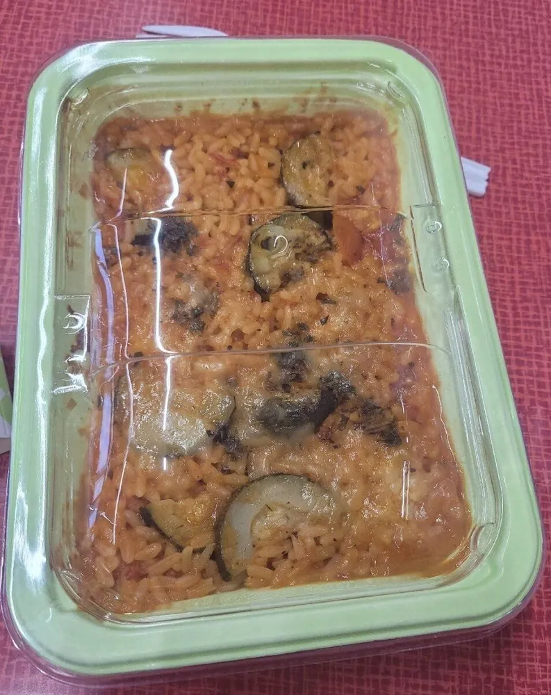 Risotto aux tomates et courgettes