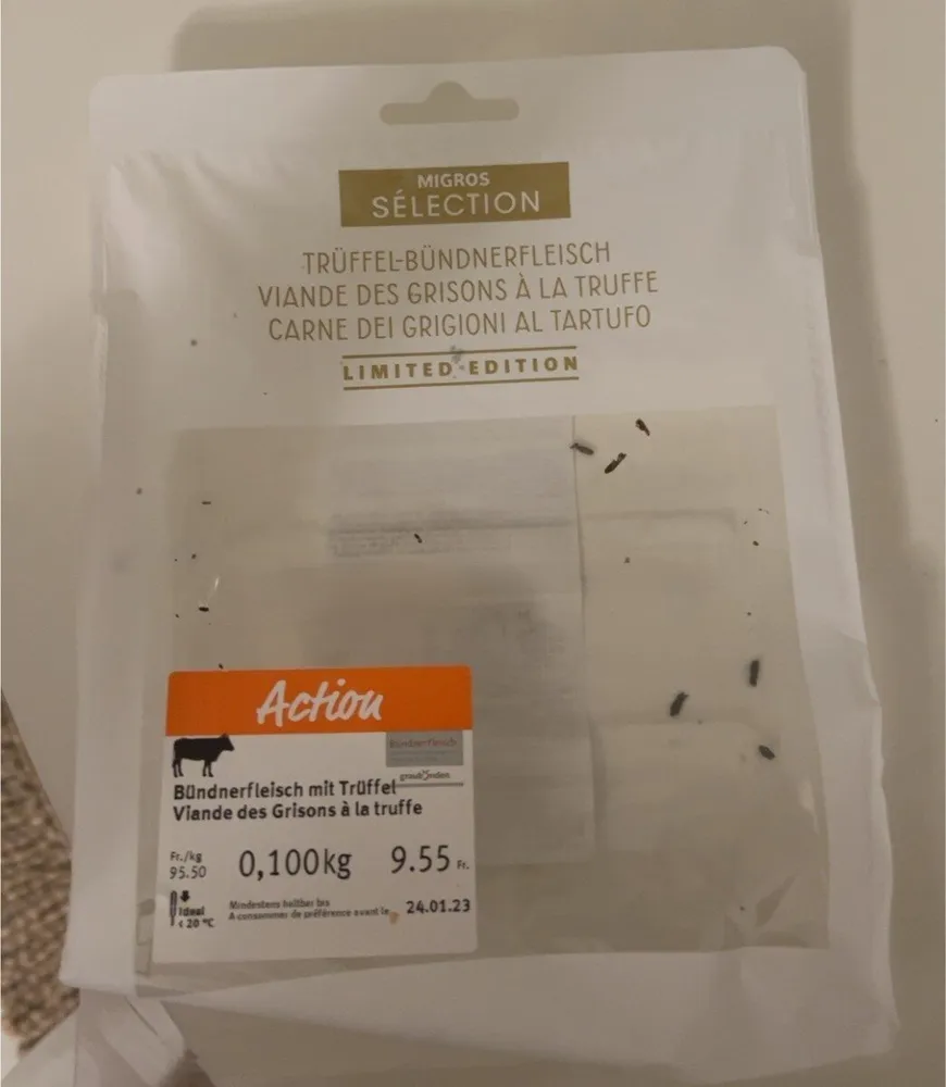 Viande des Grisons à la truffe