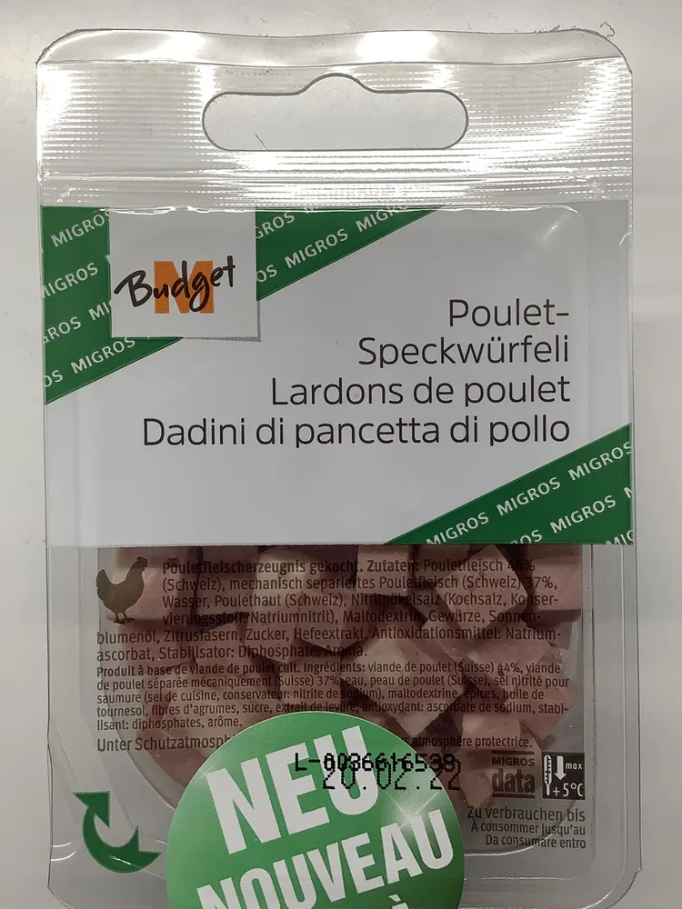 Lardons de poulet