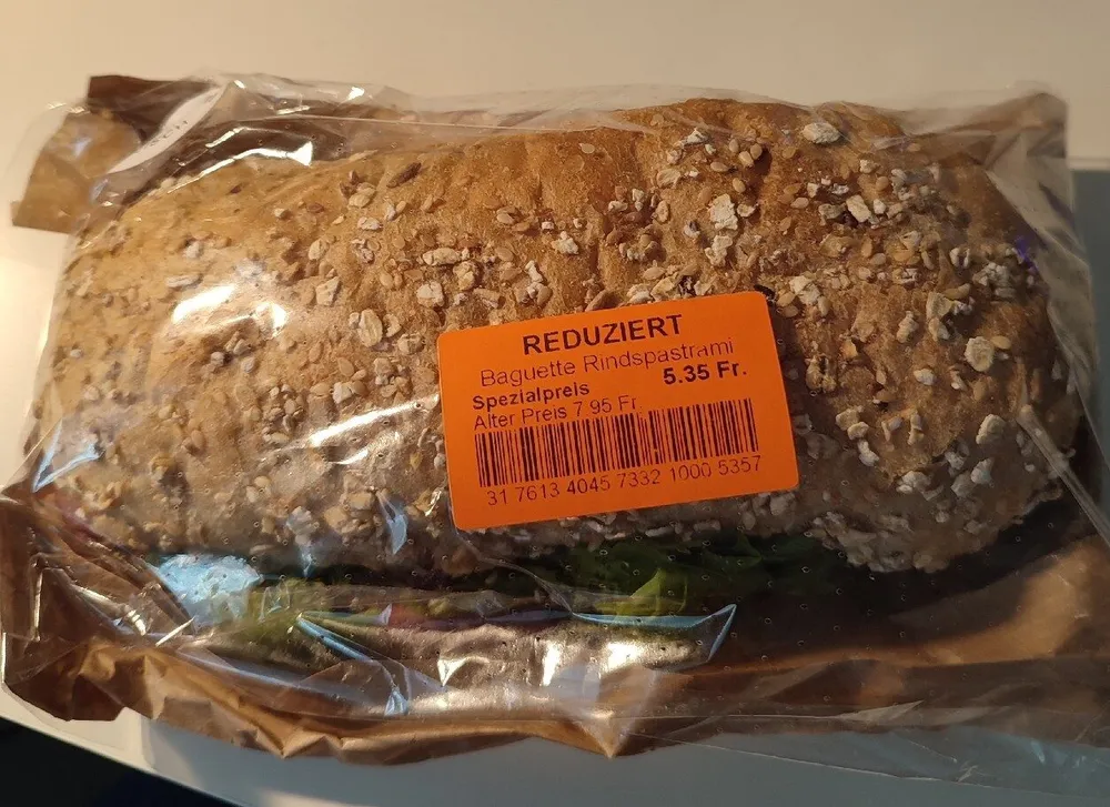 Baguette Rindspastrami