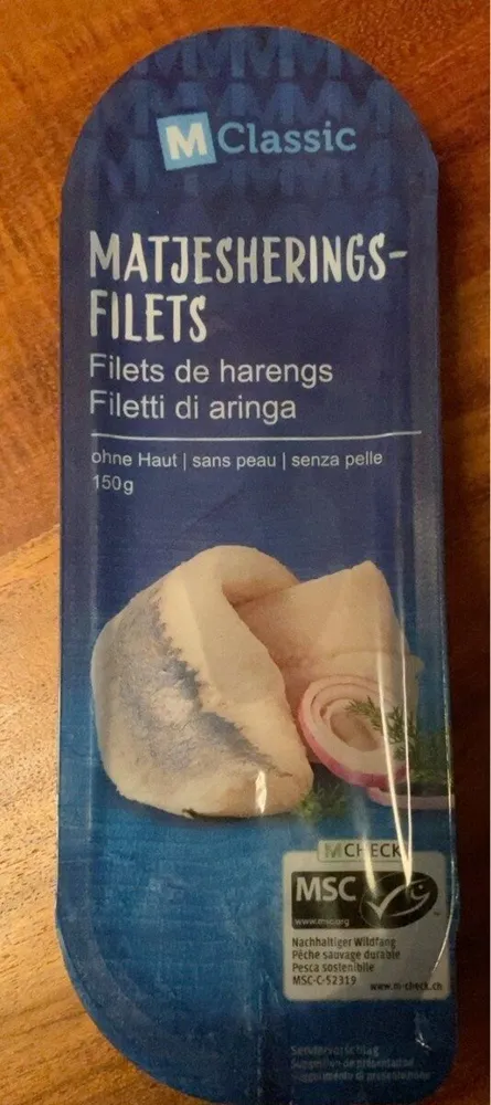 Matjesheringsfilets