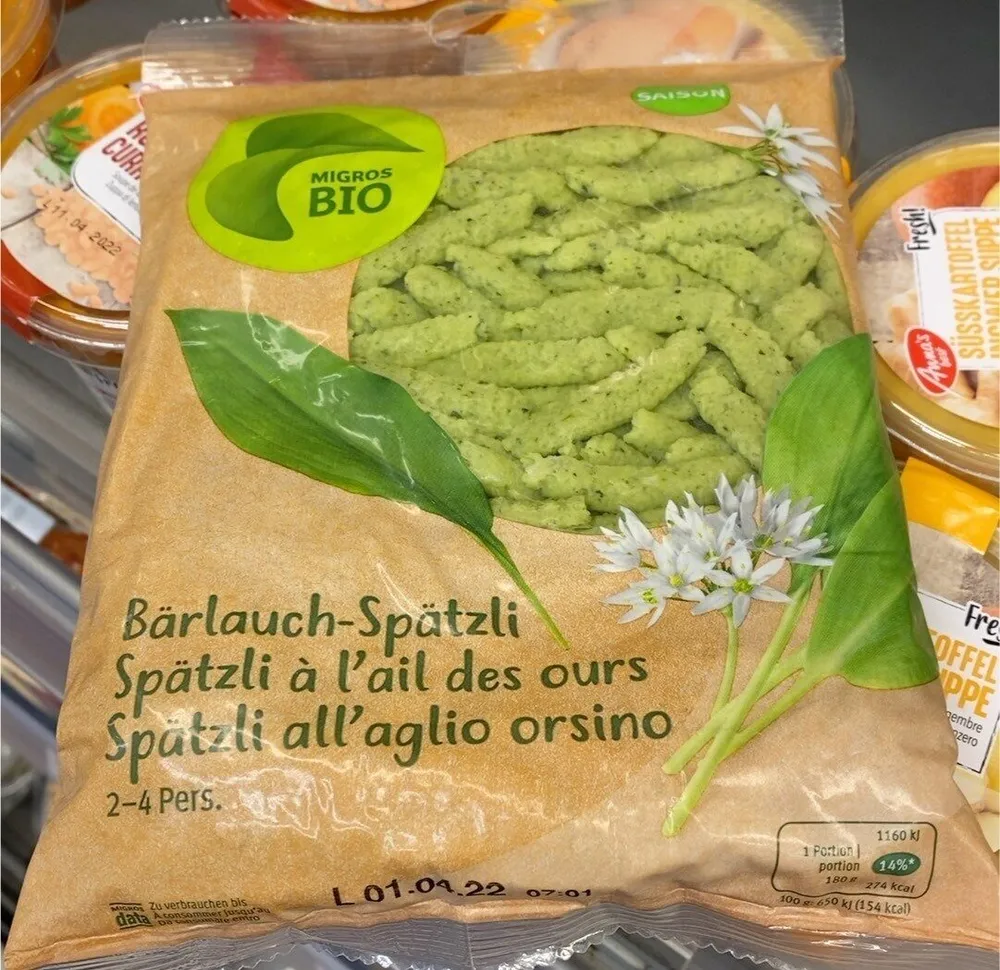 Bärlauch-Spätzli