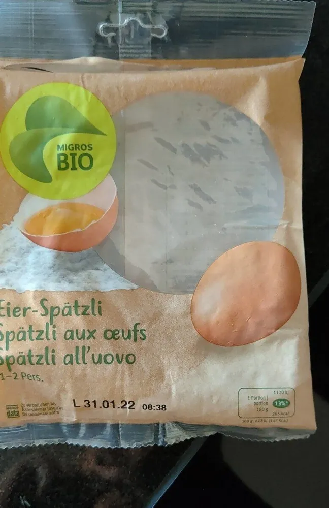 Eier-Spätzli