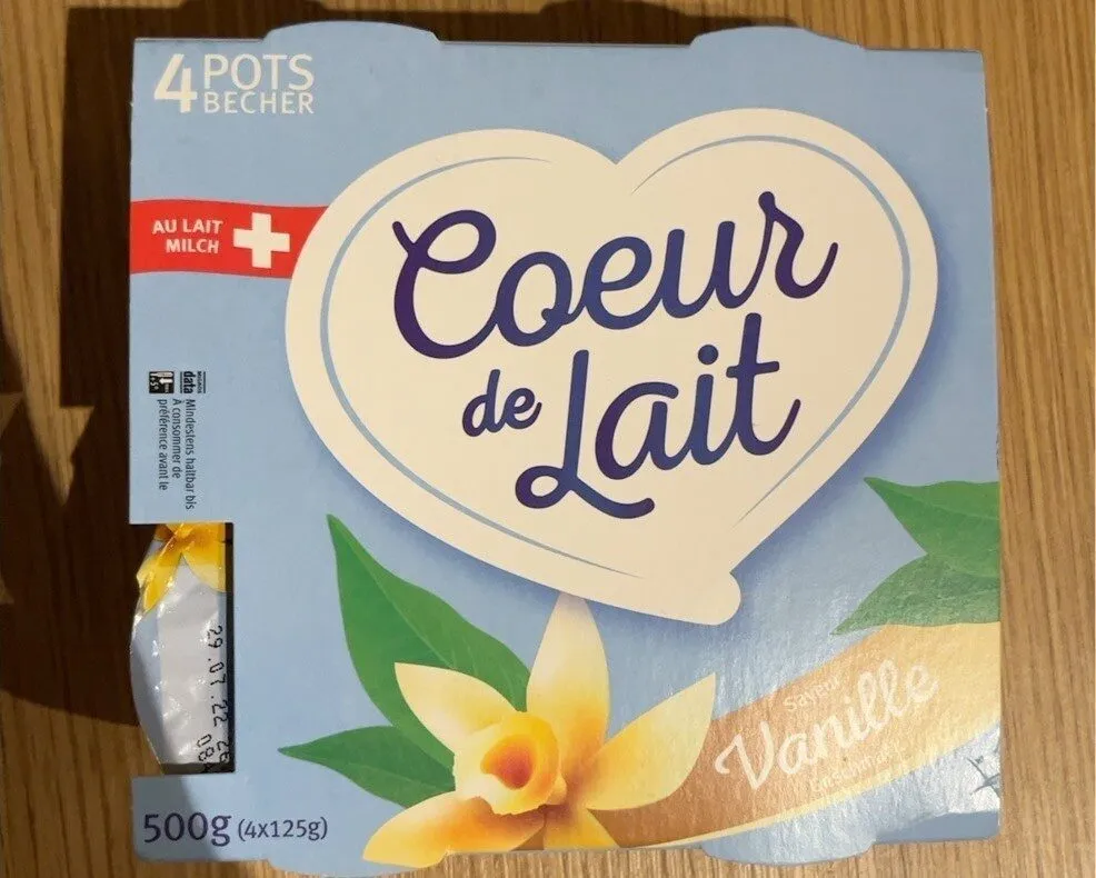 Coeur de lait Vanille