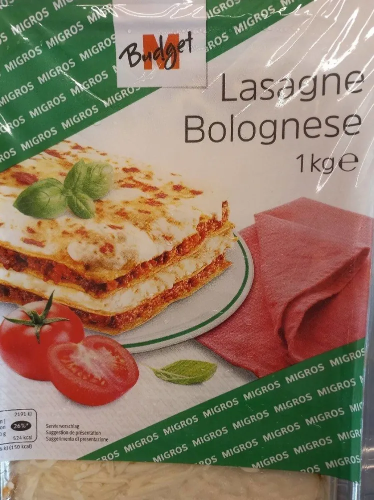 Lasagnes Bolognese