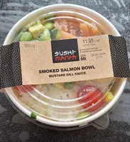 Smoked Salmon Bowl Mustard Dill Sauce