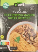 Plant-Based Filet Strips & Mashed Sweet Potatoes