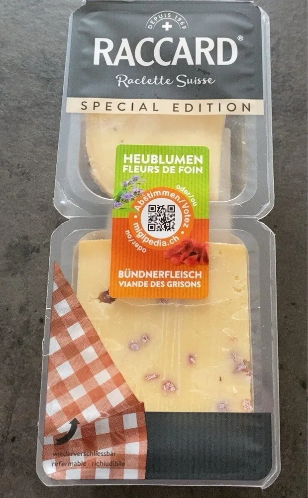 Raclette suisse special edition