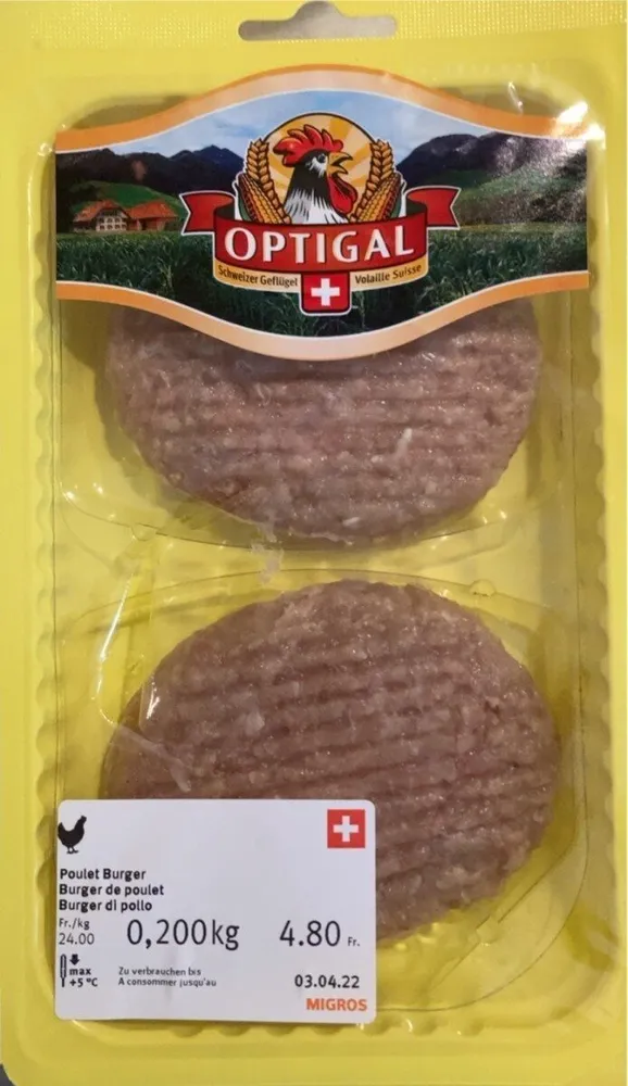 Burger de poulet