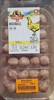 Meatballs de poulet