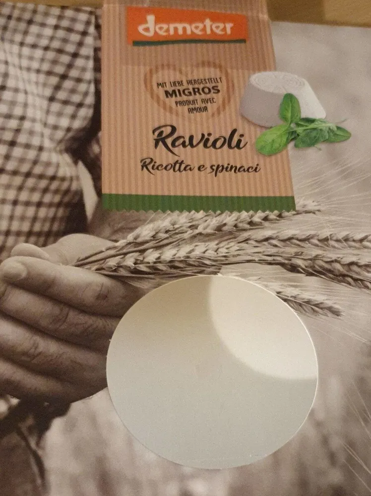 Ravioli ricotta e spinaci