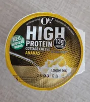 High protein cottage cheese ananas