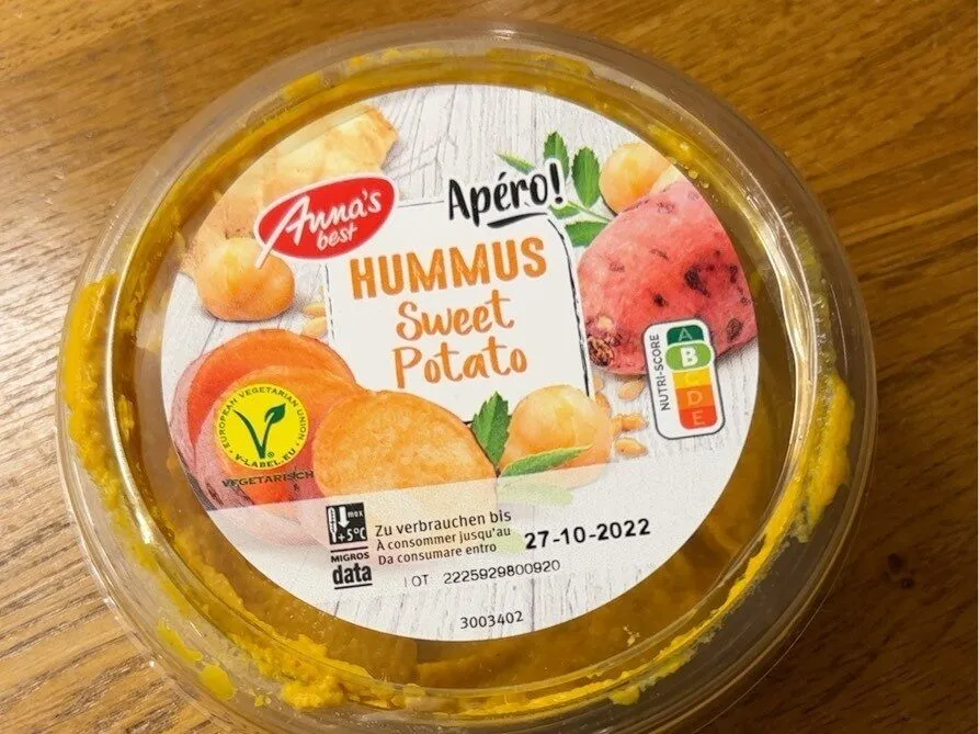 Hummus Sweet Potato