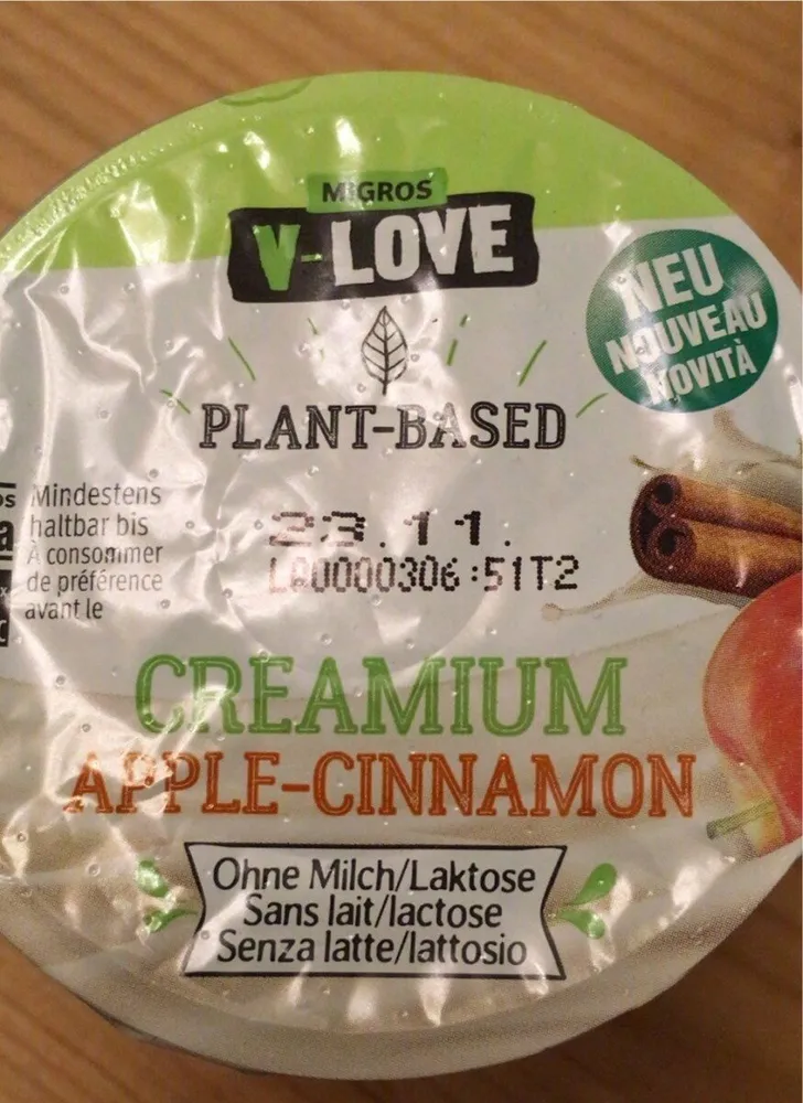 Creamium apple-cinnamon