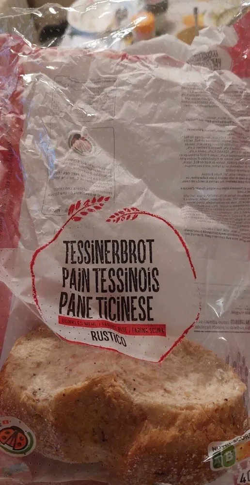 Tessinerbrot Rustico / Pain tessinois Rustico / Pane ticinese Rustico