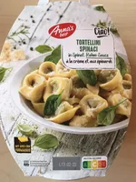 Tortellini spinaci in Spinat-Rahm-Sauce