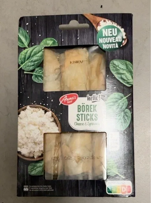 Börek Sticks (Käse & Spinat)