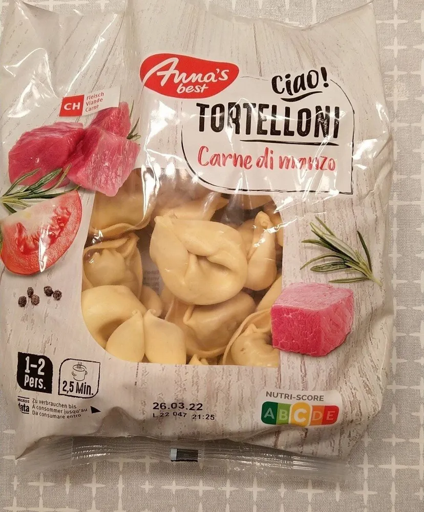 Tortellini Carne di manzo