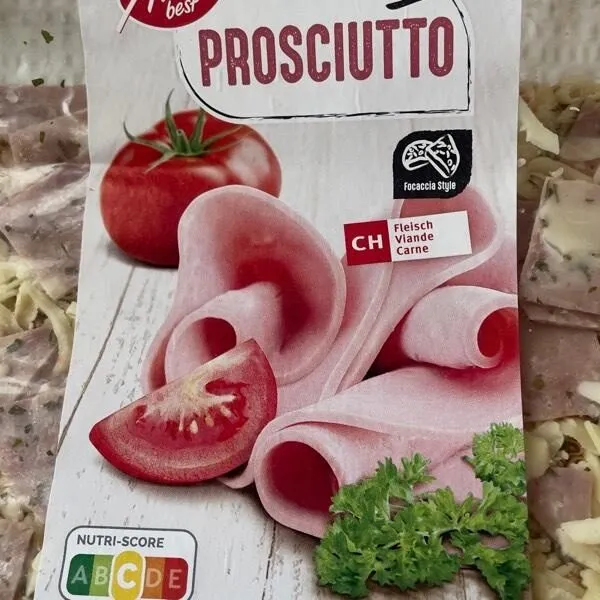 Pizza prosciuto