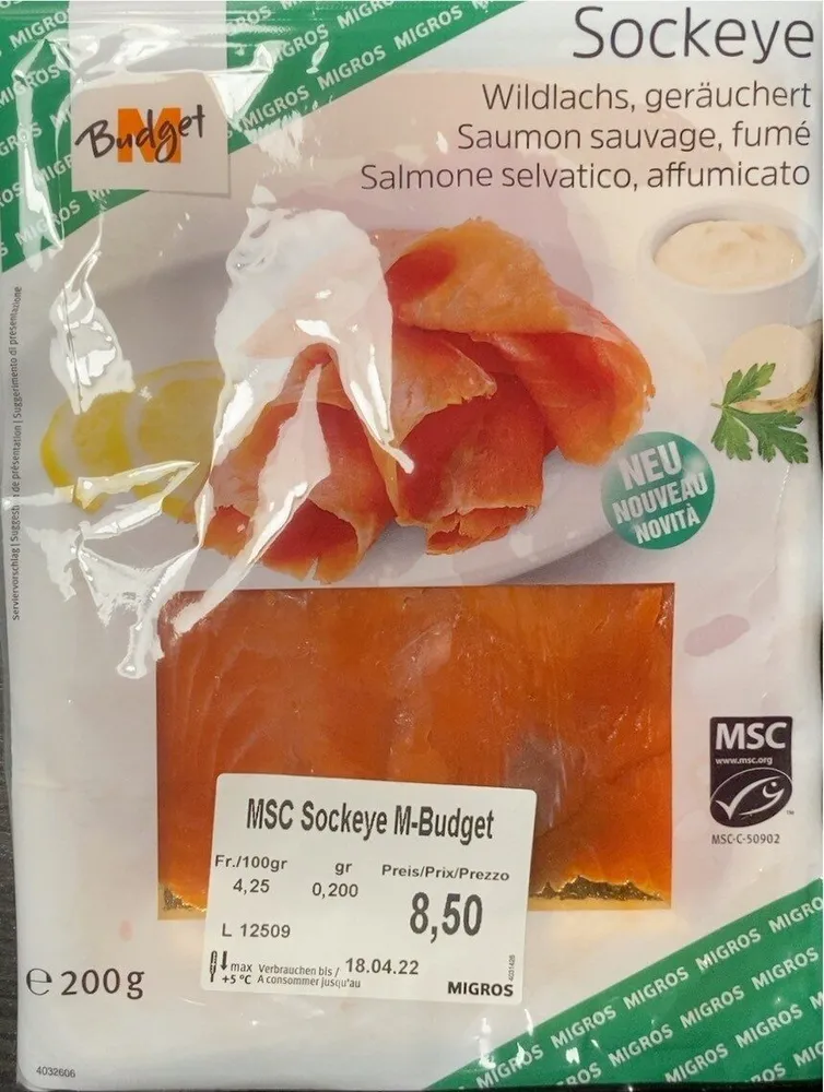MSC Sockeye M-Budget
