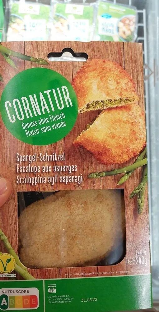 Escalope aux asperges
