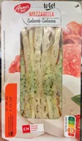 Sandwich mozzarella salami