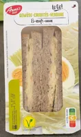 Sandwich crudités verdure
