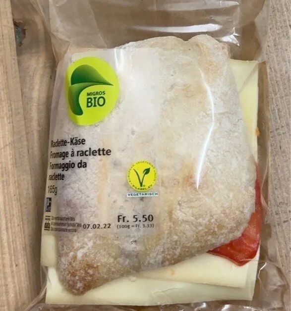 Sandwich mit Raclettekäse
