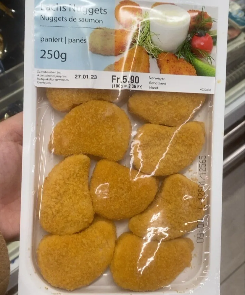 Nuggets de saumon