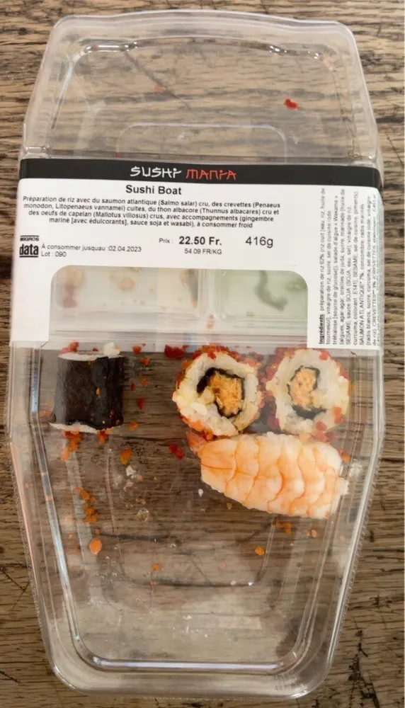 Sushi boat