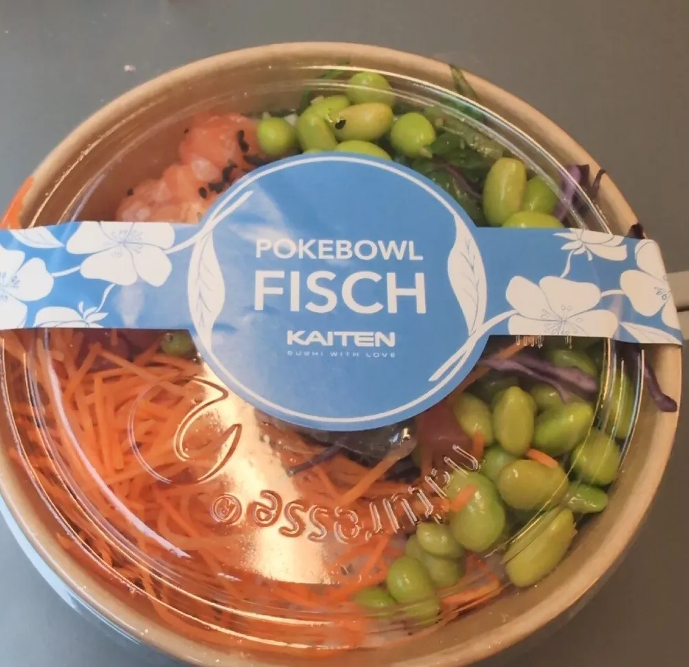 Poke bowl Fisch