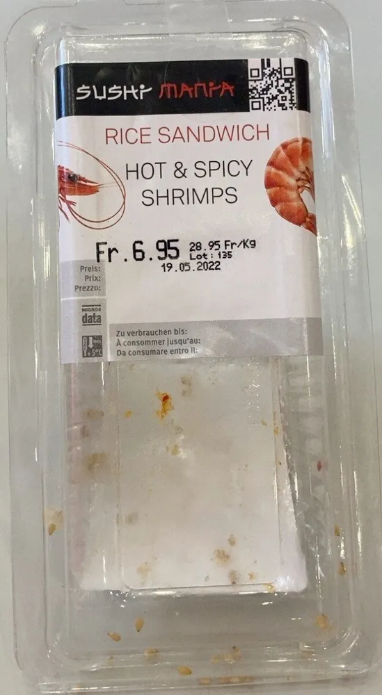 Rice sandwich
