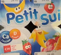 Petit suisse mandarine/banane/fraise