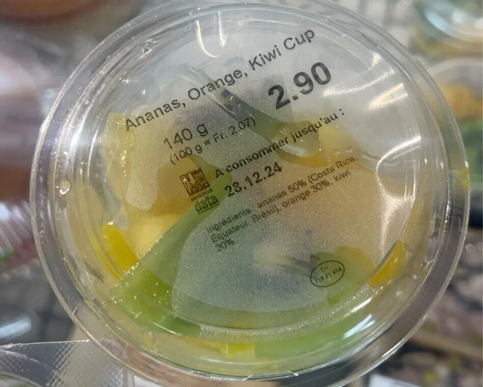 Ananas,Orange,Kiwi Cup - Migros Daily - Migros Daily