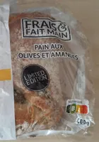 Pain aux olives et amandes
