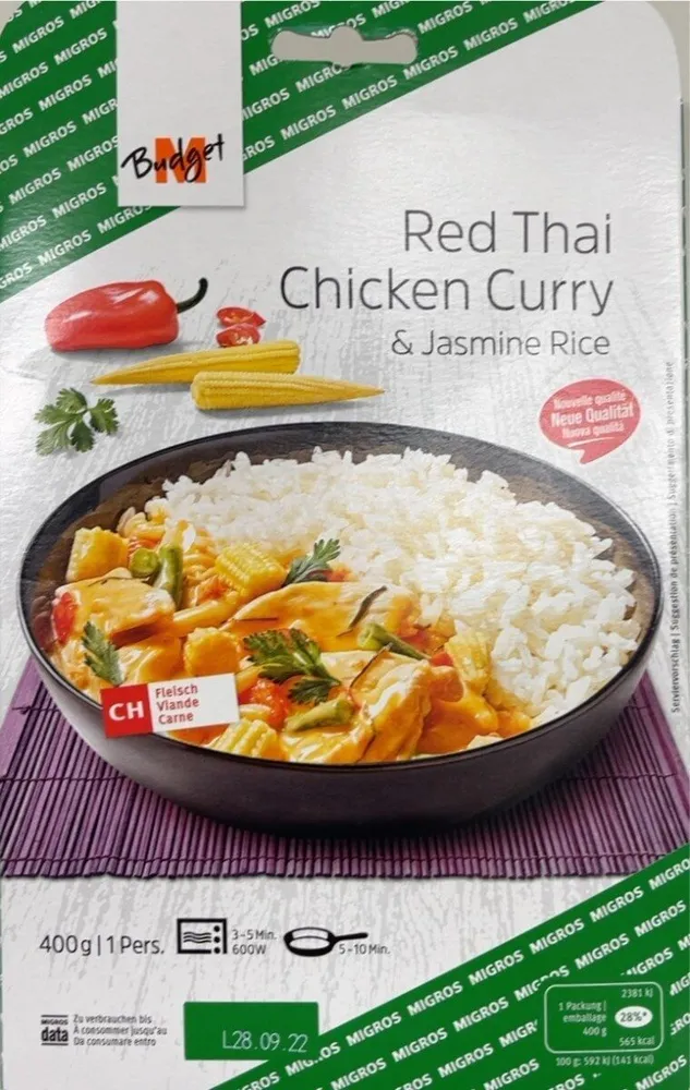 Red Thai Chicken Curry