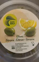 Olives vertes Bio au Citron