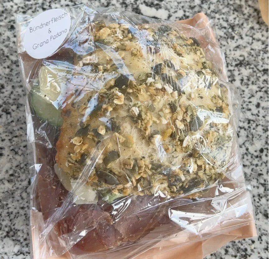 Büdnerfleisch et grana padano