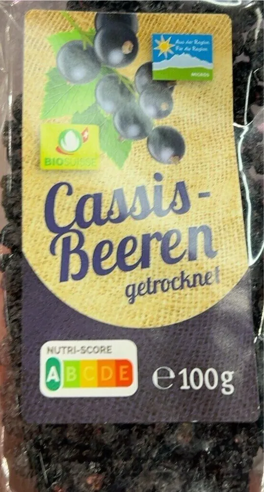 Cassis-Beeren