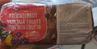 Pain aux fruits en tranches