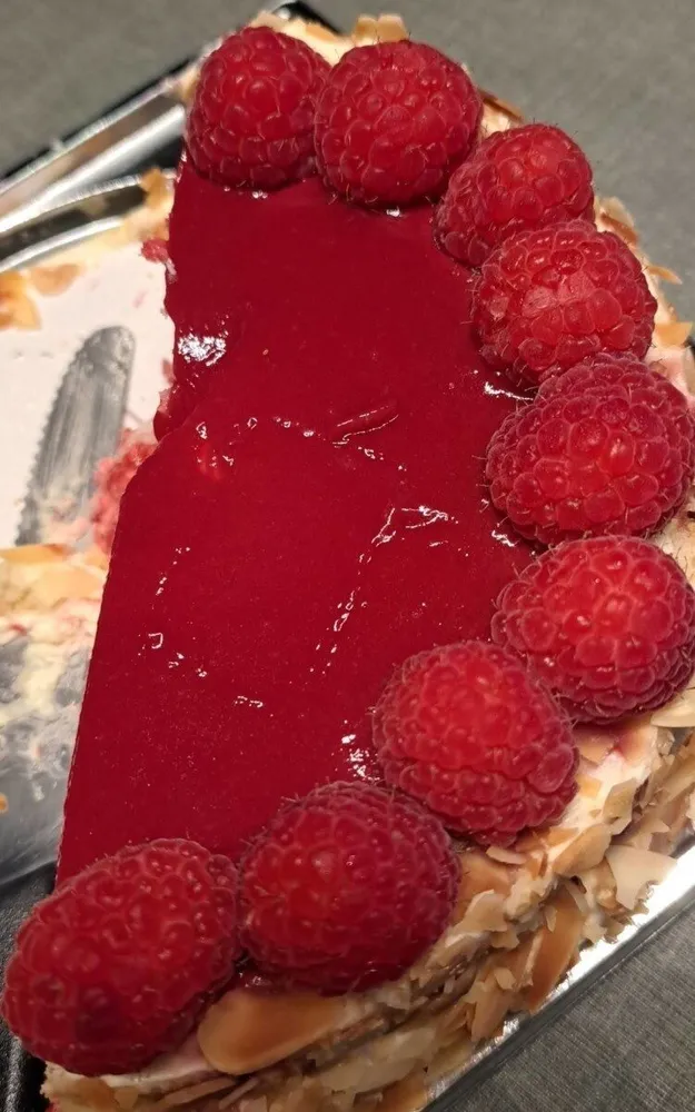Tourte framboises