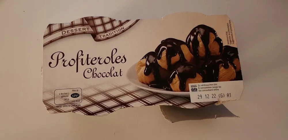Profiteroles chocolat