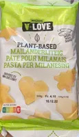 Pâte pour milanais