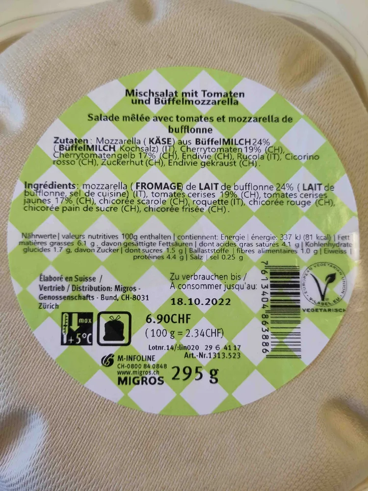 Tomato & Mozzarella