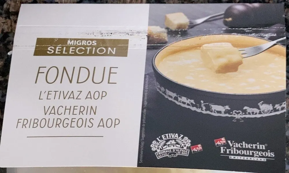 Fondue l etivaz