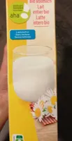 Lait entier bio sans lactose